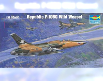 Сборная модель Американский истребитель-бомбардировщик Republic F-105G Wild Weasel