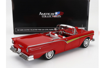 FORD Fairlane 500 Skyliner Cabriolet Open (1957), Flame Red