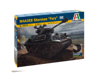 Сборная модель Танк M4A3E8 Sherman "FURY"