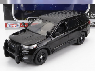 FORD Utility Police Interceptor With Push Bumper (2022), black