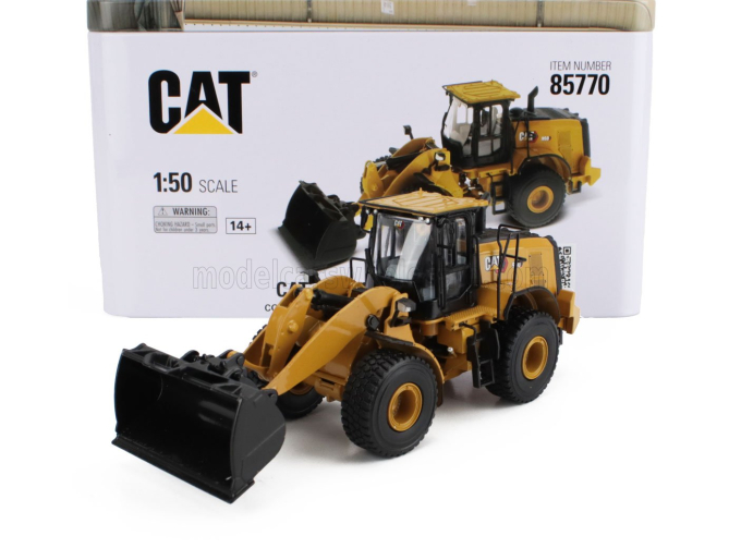 CATERPILLAR Cat950 Ruspa Gommata - Scraper Tractor Wheel Loader, Yellow Black
