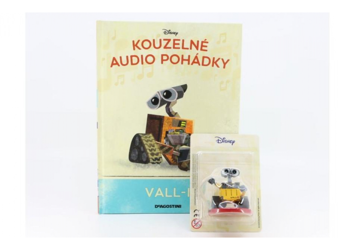 Волшебные аудиосказки Диснея №58: ВАЛЛ-И, книга с фигуркой