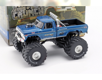 FORD F-250 Monster Truck Bigfoot #1 1974 Blue (колеса 66 дюймов)