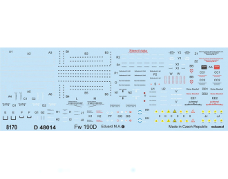 Декаль для Fw 190D - декаль