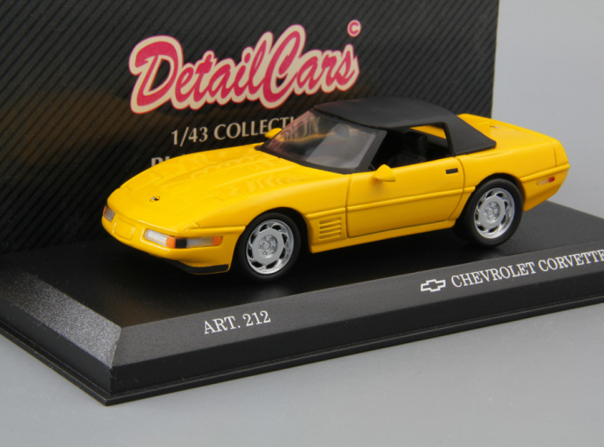 CHEVROLET Corvette ZR 1 Soft Top, yellow / black