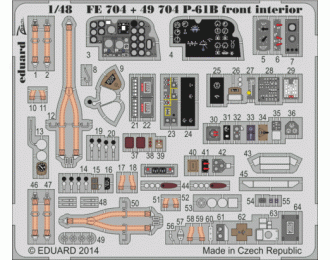 P-61B front interior S.A. (Great Wall Hobby L4810)