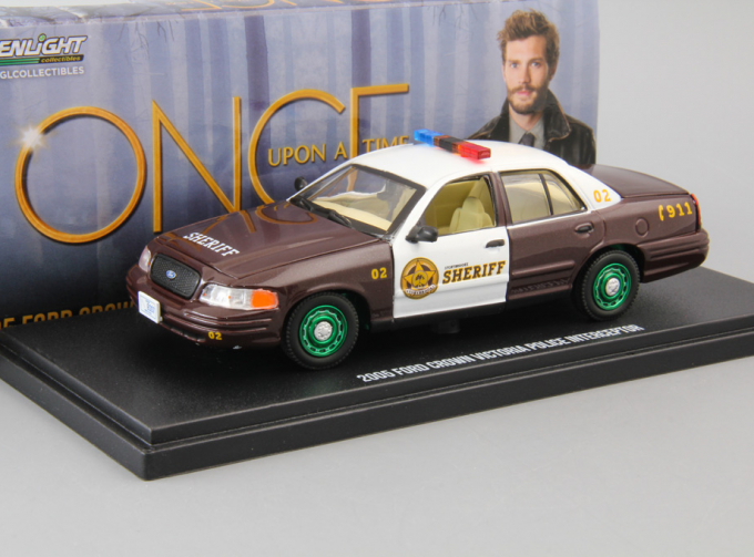 FORD Crown Victoria Police Interceptor "Storybrooke" 2005 (машина шерифа из т/с "Однажды в сказке") (Greenlight!)