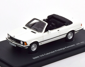 BMW 316 E21 Cabrio Prototyp Karmann (1975), white