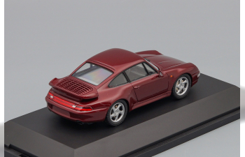 PORSCHE 911 Turbo, dark red