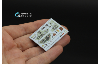 3D Декаль интерьера кабины Hs 123A-1 early (ICM)