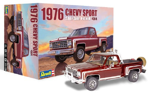 Сборная модель CHEVROLET Sports Stepside Pickup 1976
