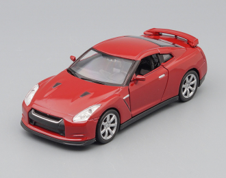 NISSAN GT-R, red