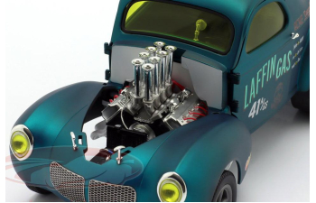 Willys Gasser Laffin Gas (1940), blue metallic
