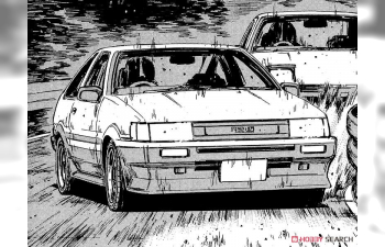 Сборная модель Toyota Levin AE86 Wataru