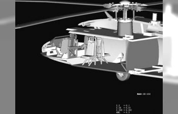 Сборная модель Вертолет HH-60H Rescue hawk Late Version