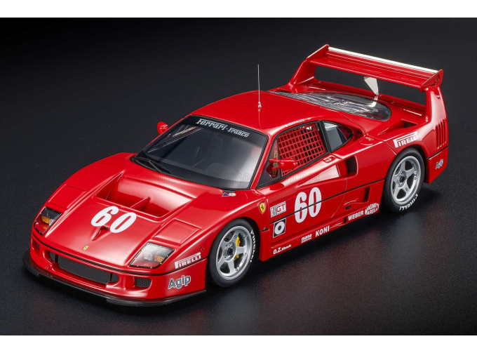 FERRARI F40 LM №60 3rd IMSA GTO Laguna SECA (1989) Jean Alesi
