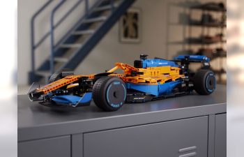 McLAREN Lego Technic - F1 Mcl36 Mercedes Team Mclaren Season 2022 - 1432 Pezzi - 1432 Pieces, Orange Light Blue