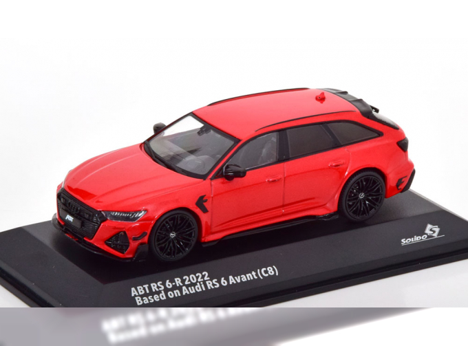 AUDI A6 Rs6-r Abt Sw Station Wagon (2021), Red