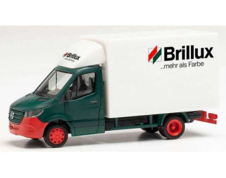 MERCEDES-BENZ Sprinter Brillux, green / white