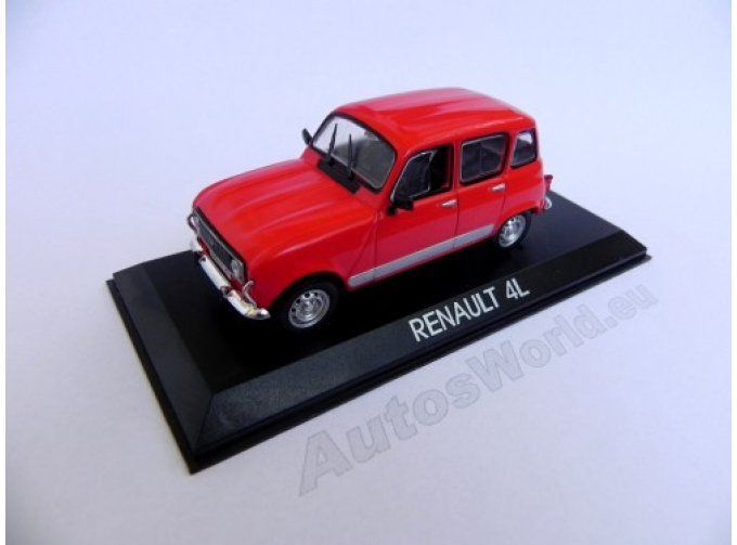 RENAULT 4, Masini de Legenda 67, красный