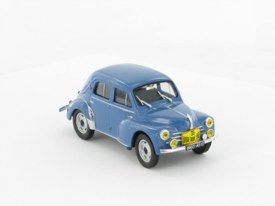RENAULT 4 CV Liège-Rome-Liège type R 1063 de 1955, серия Renault 4 CV 42, голубой