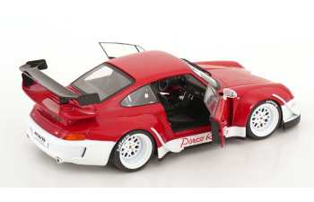 PORSCHE 911 (993) RWB Rauh-Welt Porco Rosso (2020), red white