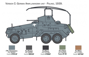 Сборная модель БТР Sd.Kfz. 230 6 Rad