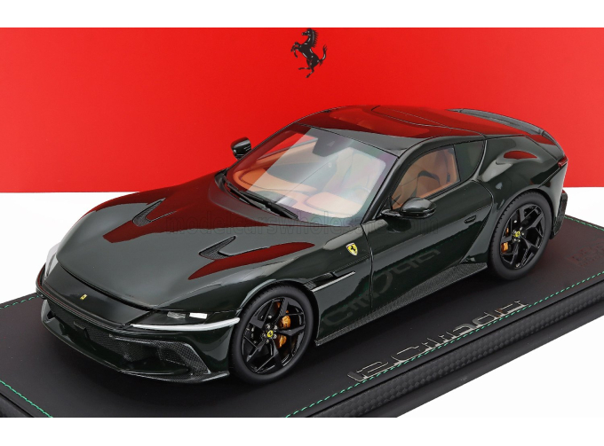 FERRARI 12cilindri V12 830cv Panoramic Roof (2024) - Con Vetrina - With Showcase, British Green