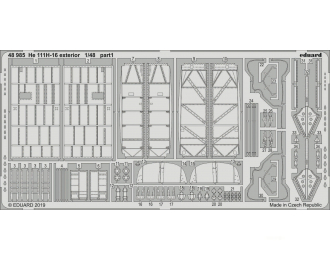 Фототравление для He 111H-16 экстерьер