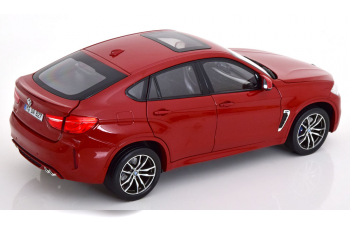 BMW X6 M (2015), red metallic