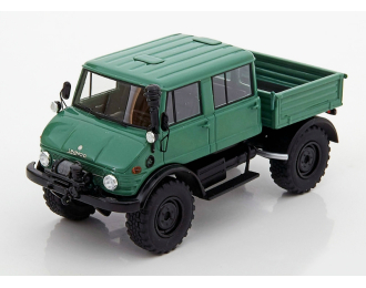 MERCEDES-BENZ Unimog U416 Double Cabin 4x4 1977, green