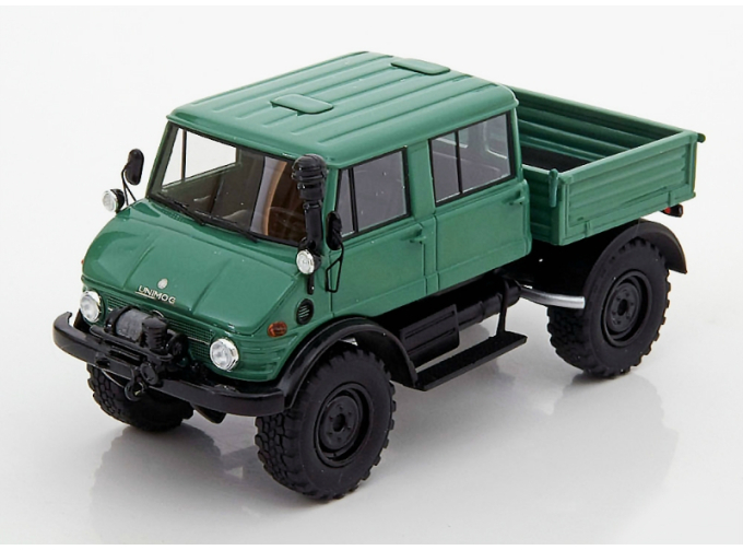 MERCEDES-BENZ Unimog U416 Double Cabin 4x4 1977, green