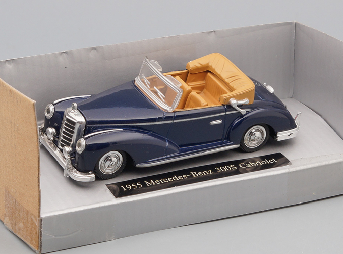 MERCEDES-BENZ 300S Cabriolet (1955), Oldtimer Collection, dark blue