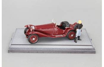 ALFA ROMEO 1750 Benito Mussolini Camicia Nera (1930), dark red