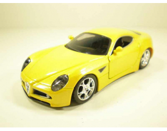 ALFA ROMEO 8C Competizione, Street Fire 1:32, желтый