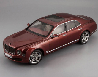 BENTLEY Mulsanne Speed (2014), rubino red