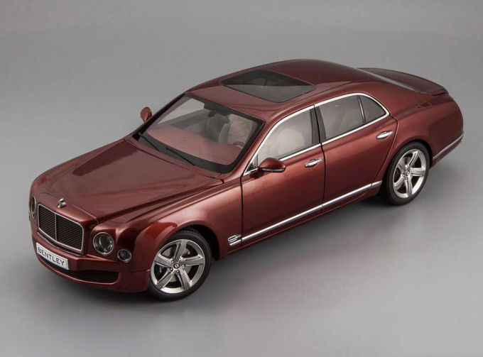 BENTLEY Mulsanne Speed (2014), rubino red