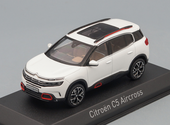 CITROEN C5 Aircross (кроссовер) 2018 Pearl White & Red Deco