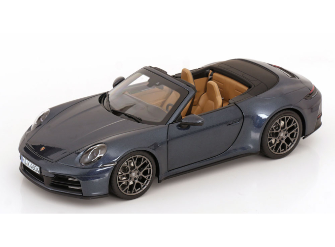 PORSCHE 911 Carrera Cabriolet (992.2) (2025), Yachting Blue Metallic