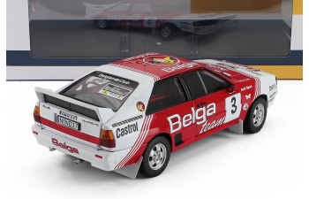 AUDI Quattro A1 Team Belga №3 Winner Rally Haspengouw (1983) Marc Duez - Willy Lux, Red White