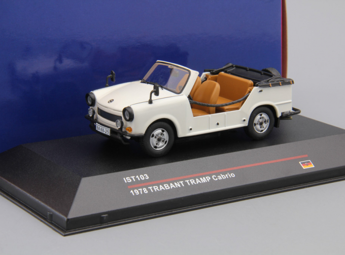 TRABANT TRAMP Cabrio (1978), white / black