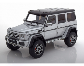 MERCEDES-BENZ G-Classe 4x4, silver / black