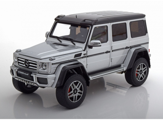 MERCEDES-BENZ G-Classe 4x4, silver / black