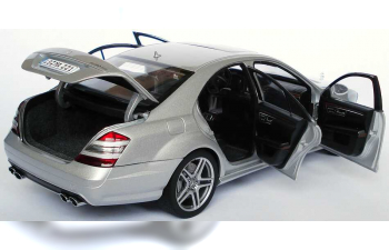 MERCEDES-BENZ S 63 AMG W221 (2005-2009), iridium silver