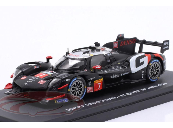 TOYOTA GR010 Hybrid №7 5th 1812km Qatar WEC Mike Conway, Kamui Kobayashi, Nyck de Vries (2024)