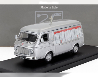 FIAT 238 Van Carro Funebre 1970 - Hearse - Funeral Car (1970), silver