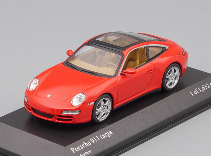 PORSCHE 911 Targa 2006 red