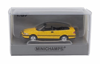 SAAB 900 Turbo 16S (Aero) Cabriolet (1987), yellow