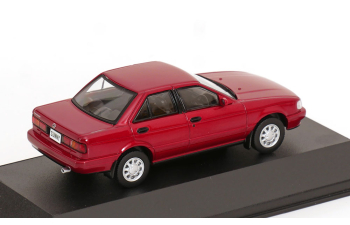 NISSAN Sunny (B13) (1990), red