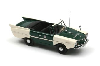 AMPHICAR Polizei Hamburg 1961, white / green